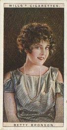 1928 Wills's Cinema Stars (2nd Series) #6 Betty Bronson Front