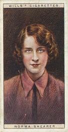 1928 Wills's Cinema Stars (2nd Series) #22 Norma Shearer Front