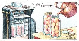 1930 Wills's Household Hints (2nd Series) #3 Bottling Fruit - 1 Front