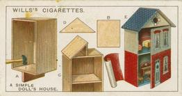 1930 Wills's Household Hints (2nd Series) #13 A Simple Doll's House Front