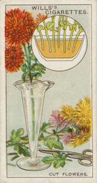 1930 Wills's Household Hints (2nd Series) #18 Cut Flowers Front