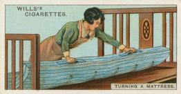 1930 Wills's Household Hints (2nd Series) #25 Turning a Mattress Front