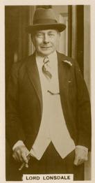 1930 J. Millhoff In the Public Eye #7 Lord Lonsdale Front