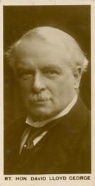 1930 J. Millhoff In the Public Eye #30 Rt. Hon. David Lloyd George Front