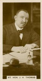 1930 J. Millhoff In the Public Eye #36 Rt. Hon. J. H. Thomas Front