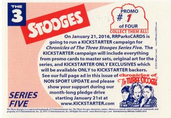 2016 RRParks Chronicles of the Three Stooges - Kickstarter Campaign #1 Sailors Back