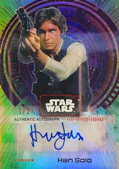 2021 Topps Star Wars Signature Series #A-HF Harrison Ford Front
