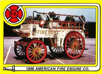 1983 K.F. Byrnes Ent. - Support Your Local Fire Department #4 1898 American Fire Engine Co. Front