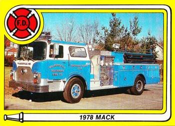1983 K.F. Byrnes Ent. - Support Your Local Fire Department #9 1978 Mack Front