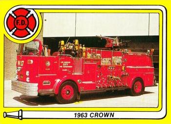 1983 K.F. Byrnes Ent. - Support Your Local Fire Department #10 1963 Crown Front