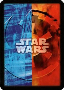 2007 Star Wars Fan Club Star Wars Heroes and Villains Playing Cards #A♣ Luke Skywalker Back