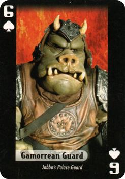 2007 Cartamundi Star Wars Villains Playing Cards #6♠ Gamorrean Guard Front