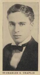 1922 Tobacco Products Corp Film Stars (C142) #99 Charles S. Chaplin Front