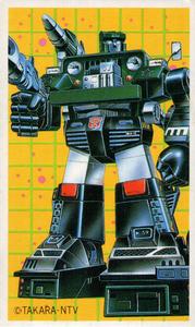 1985 Japanese Takara Transformers Menko #NNO Hound Front