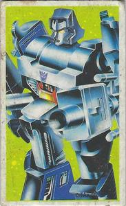 1985 Japanese Takara Transformers Menko #NNO Megatron Walther P-38 Front
