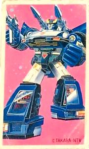 1985 Japanese Takara Transformers Menko #NNO Bluestreak Front