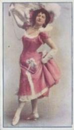 1930 R&J. Hill Music Hall Celebrities Past and Present (Small) #26 Lottie Collins Front