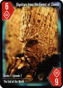 2004 Cartamundi Doctor Who Playing Cards #6♦ Dignitary from the Forest of Cheem Front