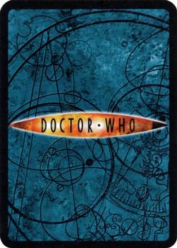 2004 Cartamundi Doctor Who Playing Cards #9♦ The Doctor. Back