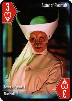 2004 Cartamundi Doctor Who Playing Cards #3♥ Sister of Plenitude Front