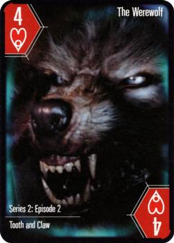 2004 Cartamundi Doctor Who Playing Cards #4♥ The Werewolf Front
