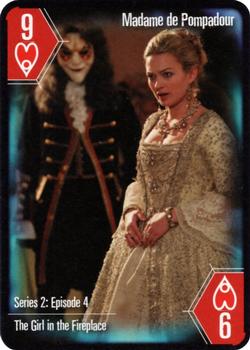 2004 Cartamundi Doctor Who Playing Cards #9♥ Madame de Pompadour. Front