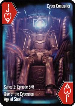 2004 Cartamundi Doctor Who Playing Cards #J♥ Cyber Controller Front
