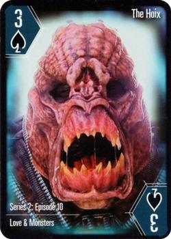 2004 Cartamundi Doctor Who Playing Cards #3♠ The Hoix Front