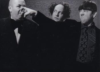 1997 DuoCards The Three Stooges - Chromium Antics #C3 The Nose Tweak Front