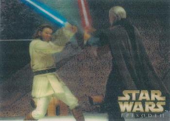 2002 Energizer Max Star Wars Action Battle #NNO OBI-WAN Vs. Count Dooku Front