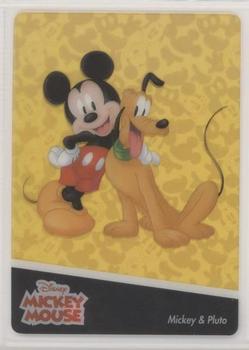 2020 Upper Deck Disney's Mickey Mouse - Acetate #4 Mickey Mouse / Pluto Front