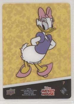 2020 Upper Deck Disney's Mickey Mouse - Acetate #7 Daisy Duck Back
