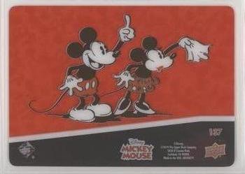 2020 Upper Deck Disney's Mickey Mouse - Acetate #137 Mickey Mouse / Minnie Mouse Back