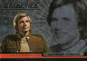 2004 Rittenhouse The Complete Battlestar Galactica - Colonial Warriors #CW5 Lieutenant Starbuck Front