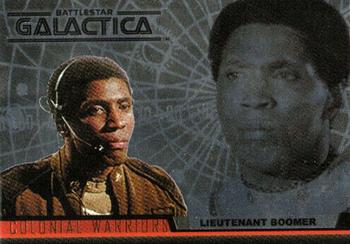 2004 Rittenhouse The Complete Battlestar Galactica - Colonial Warriors #CW6 Lieutenant Boomer Front