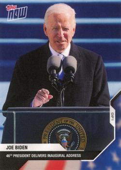 2020 Topps Now USA Election #15 Joe Biden Front