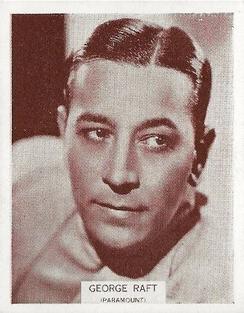 1933 Wills's Famous Film Stars (Medium Size) #60 George Raft Front