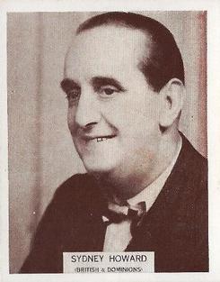 1933 Wills's Famous Film Stars (Medium Size) #79 Sydney Howard Front