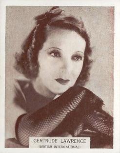 1933 Wills's Famous Film Stars (Medium Size) #94 Gertrude Lawrence Front