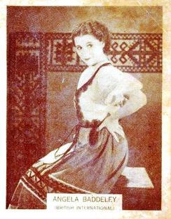 1933 Wills's Famous Film Stars (Medium Size) #96 Angela Baddeley Front