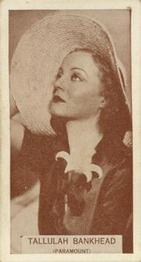 1933 Wills's Famous Film Stars (Small Images) #20 Tallulah Bankhead Front