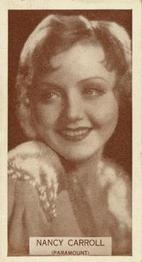 1933 Wills's Famous Film Stars (Small Images) #21 Nancy Carroll Front