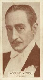 1933 Wills's Famous Film Stars (Small Images) #29 Adolphe Menjou Front
