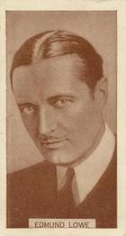 1933 Wills's Famous Film Stars (Small Images) #53 Edmund Lowe Front