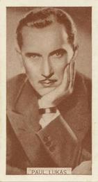 1933 Wills's Famous Film Stars (Small Images) #78 Paul Lukas Front