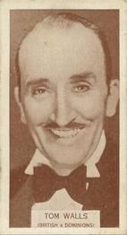 1933 Wills's Famous Film Stars (Small Images) #92 Tom Walls Front