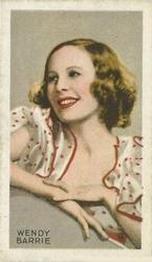 1934 Gallaher Park Drive Champions of Screen & Stage #29 Wendy Barrie Front