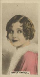 1934 Cavanders Army Club Cigarettes Cinema Star #6 Nancy Carroll Front