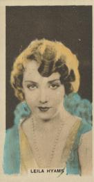 1934 Cavanders Army Club Cigarettes Cinema Star #8 Leila Hyams Front