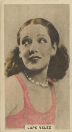 1934 Cavanders Army Club Cigarettes Cinema Star #18 Lupe Velez Front